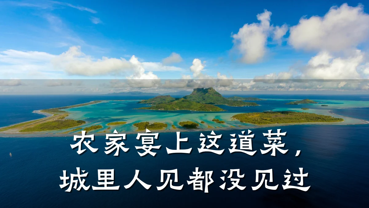 农家宴上这道菜,城里人见都没见过