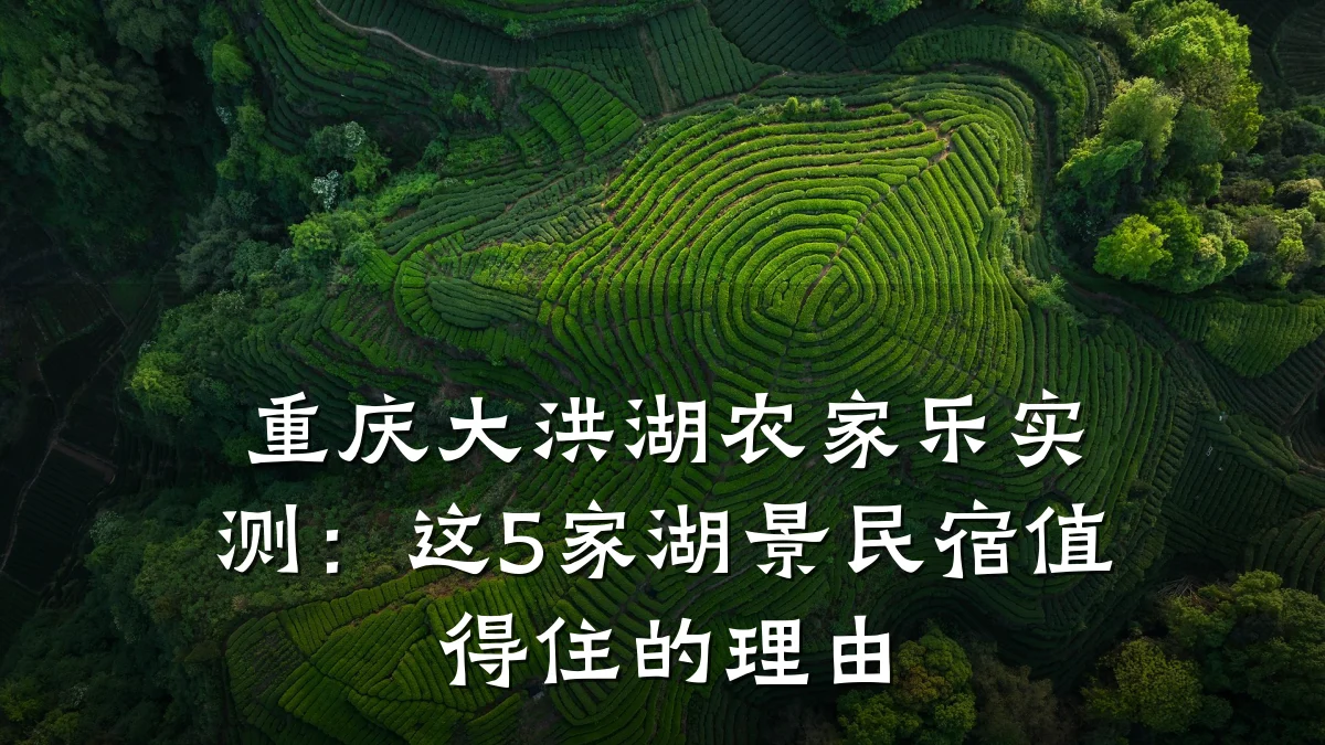 重庆大洪湖农家乐实测:这5家湖景民宿值得住的理由
