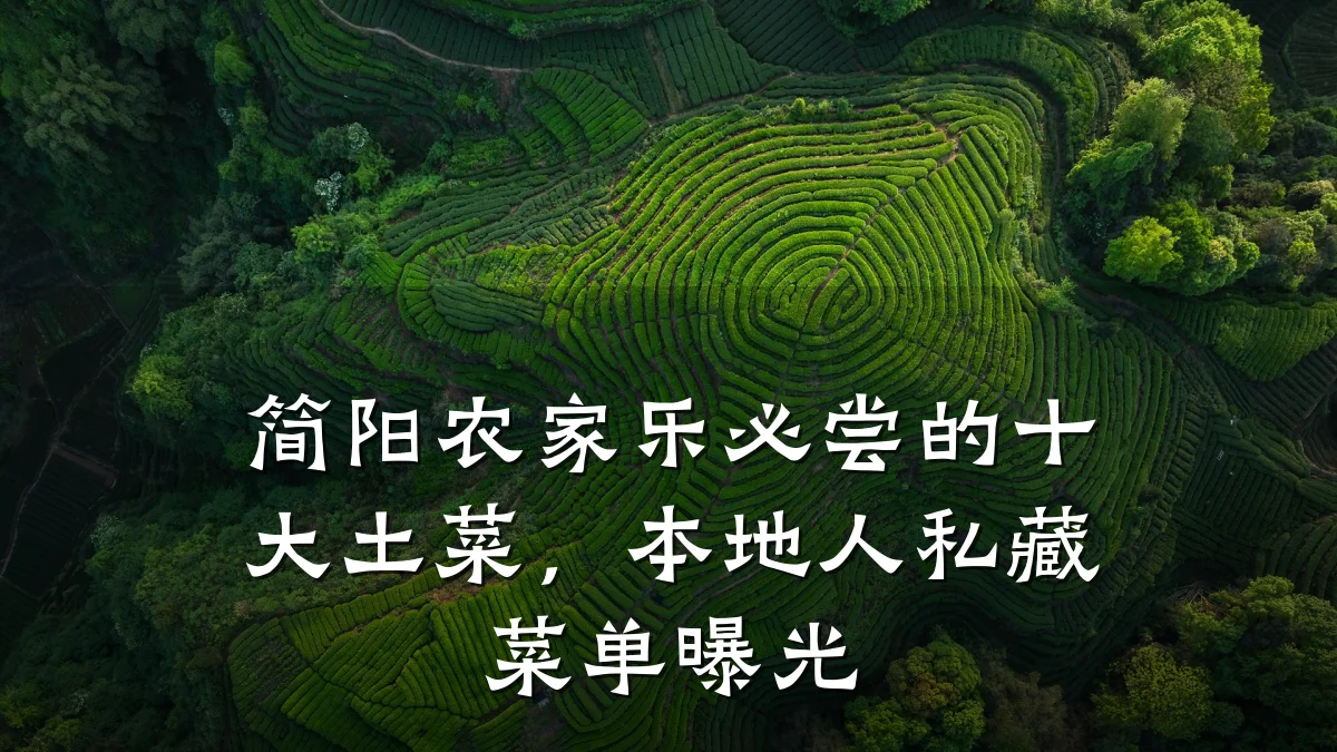 简阳农家乐必尝的十大土菜,本地人私藏菜单曝光