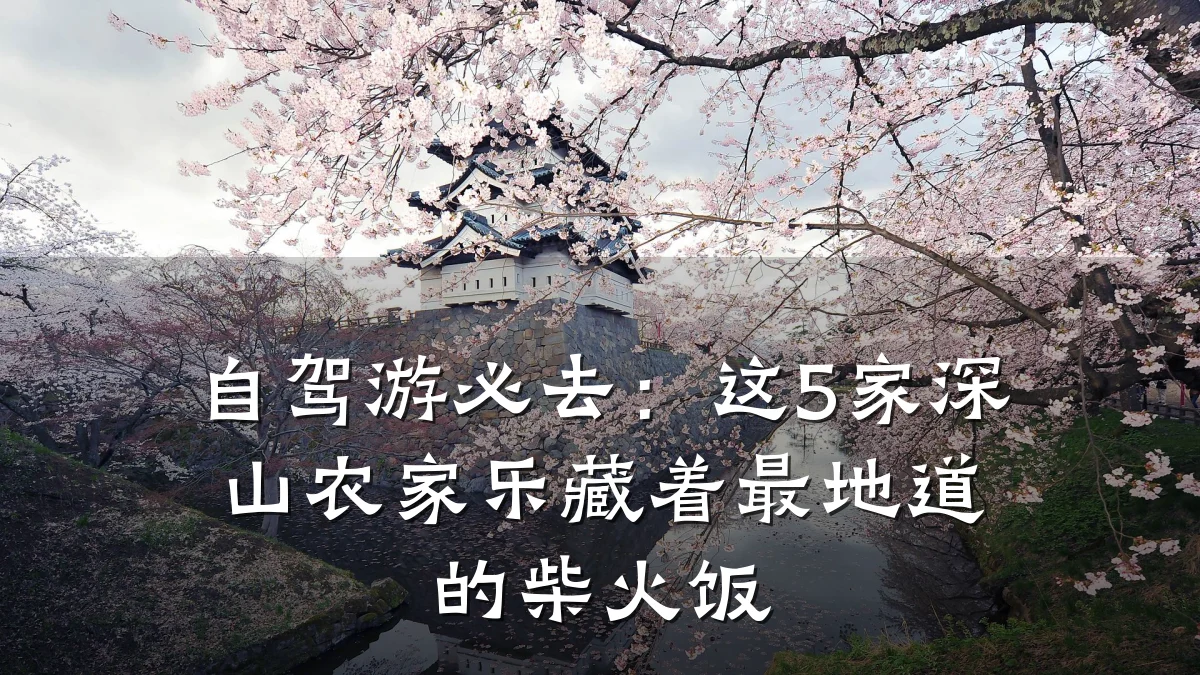 自驾游必去:这5家深山农家乐藏着最地道的柴火饭