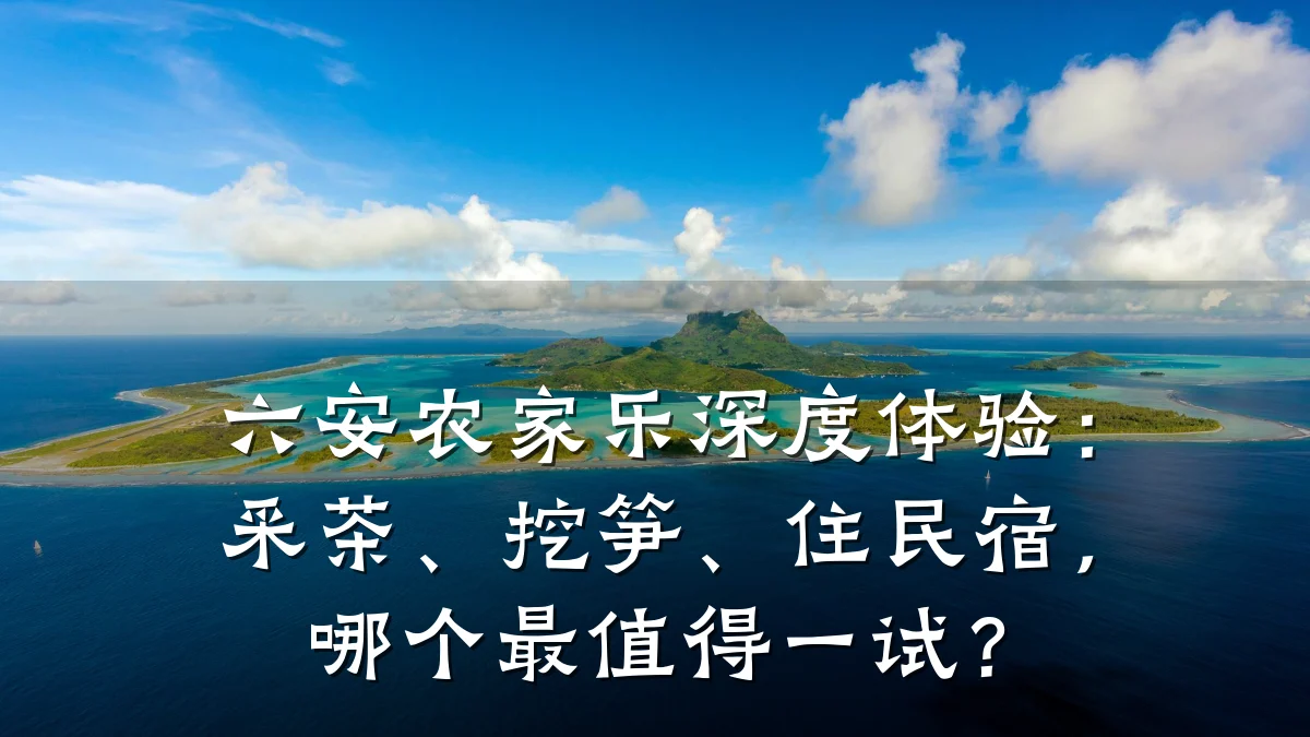 六安农家乐深度体验:采茶、挖笋、住民宿,哪个最值得一试?