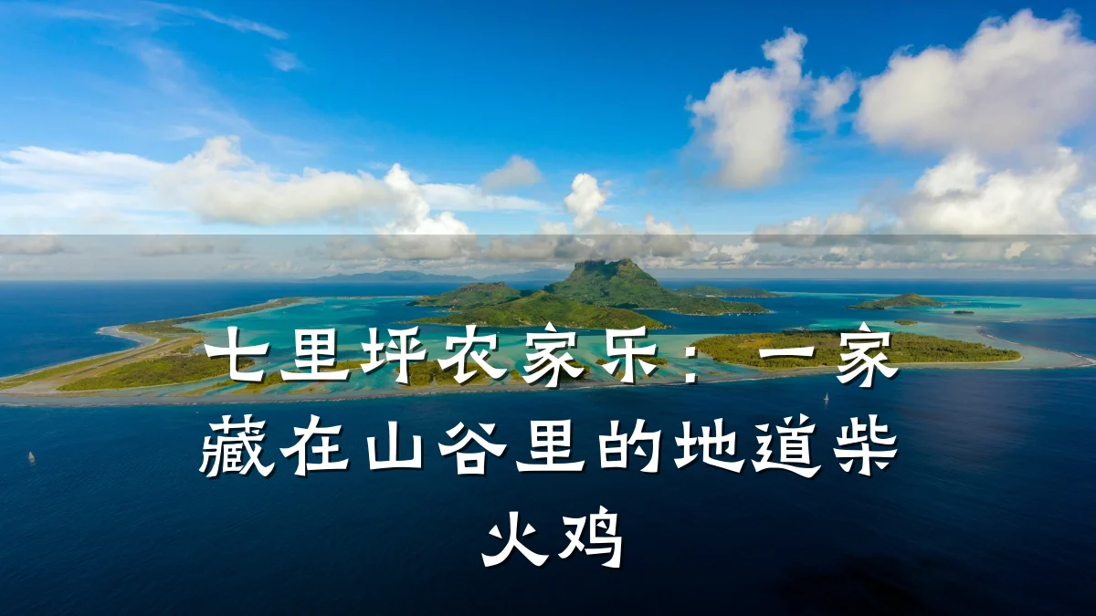 七里坪农家乐:一家藏在山谷里的地道柴火鸡