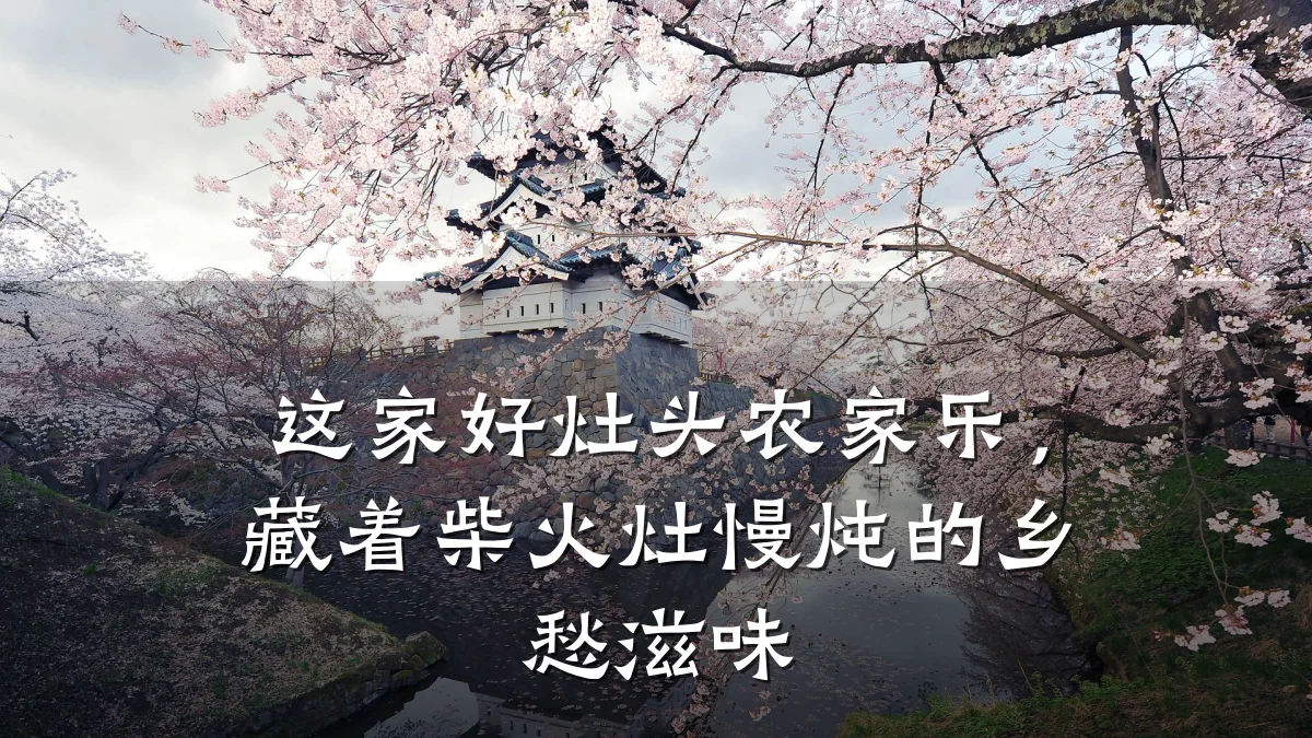 这家好灶头农家乐,藏着柴火灶慢炖的乡愁滋味
