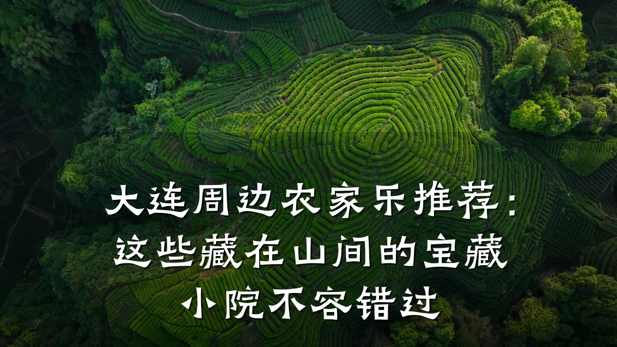 大连周边农家乐推荐:这些藏在山间的宝藏小院不容错过