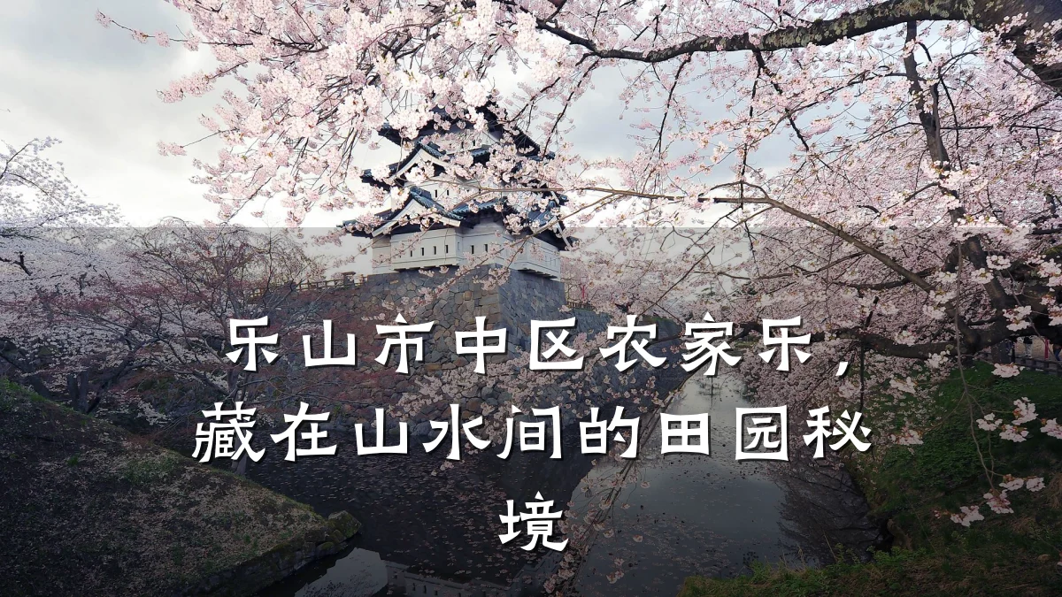 乐山市中区农家乐,藏在山水间的田园秘境