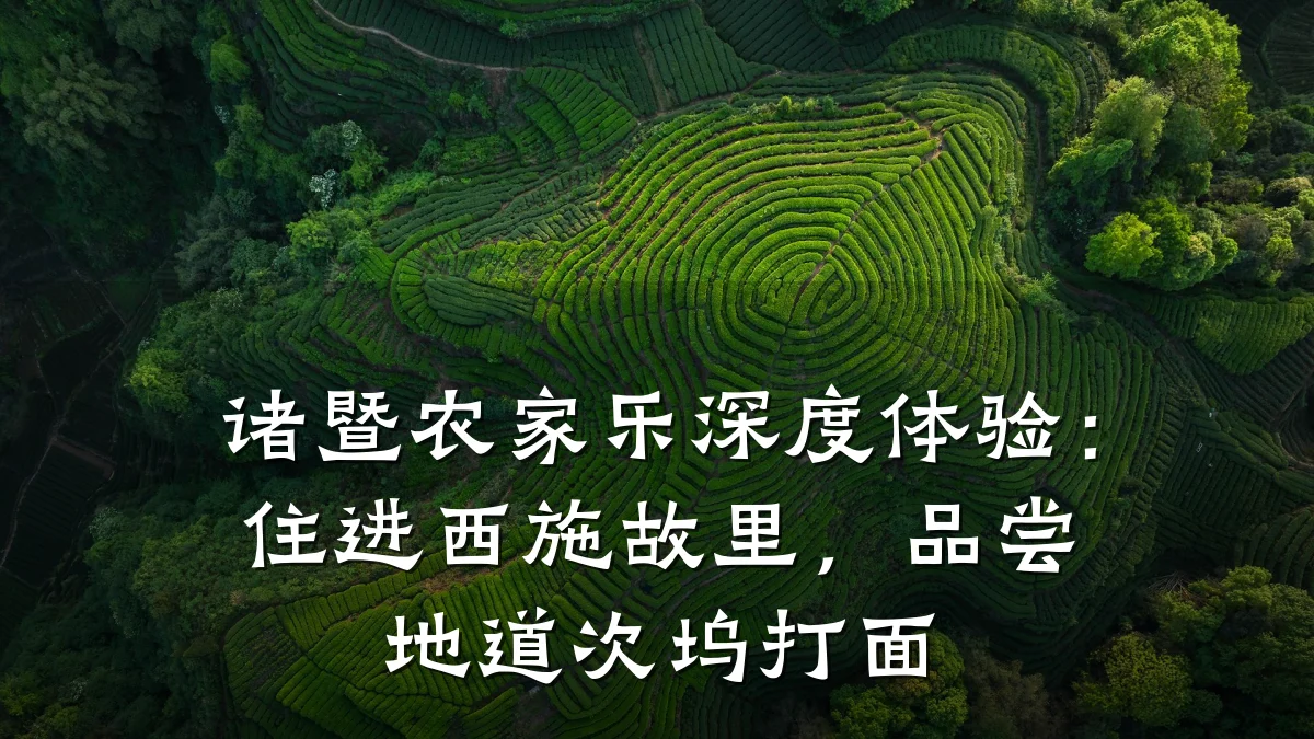 诸暨农家乐深度体验:住进西施故里,品尝地道次坞打面