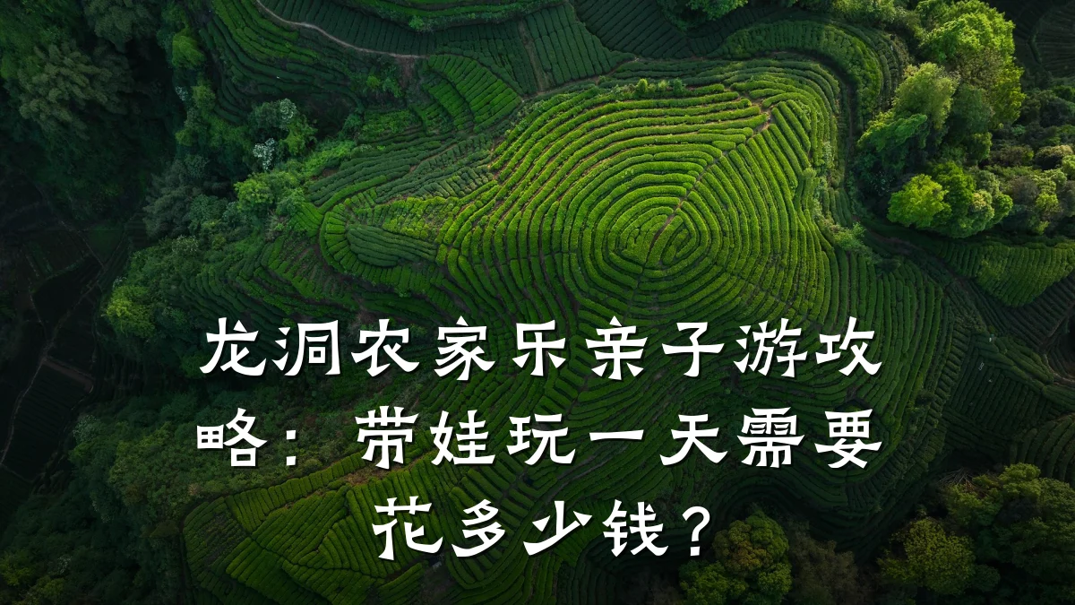 龙洞农家乐亲子游攻略：带娃玩一天需要花多少钱？