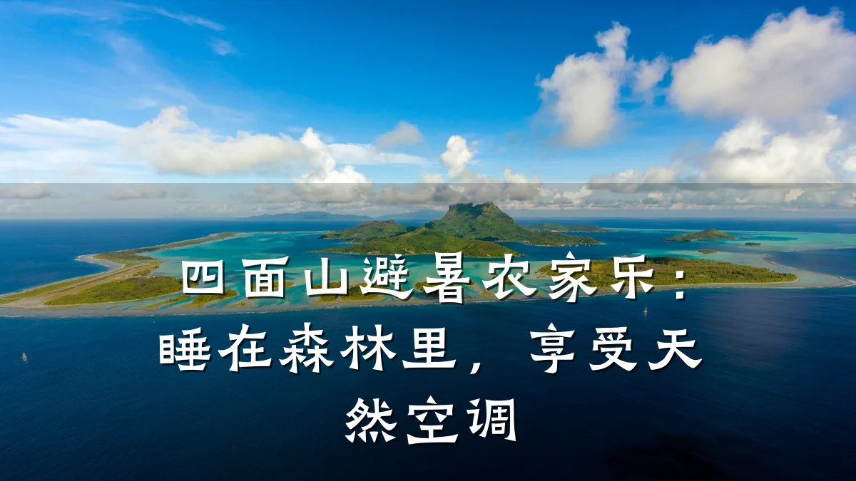 四面山避暑农家乐:睡在森林里,享受天然空调