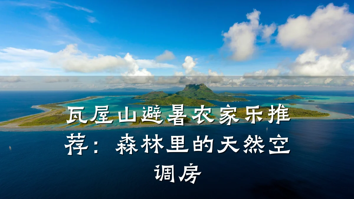 瓦屋山避暑农家乐推荐:森林里的天然空调房