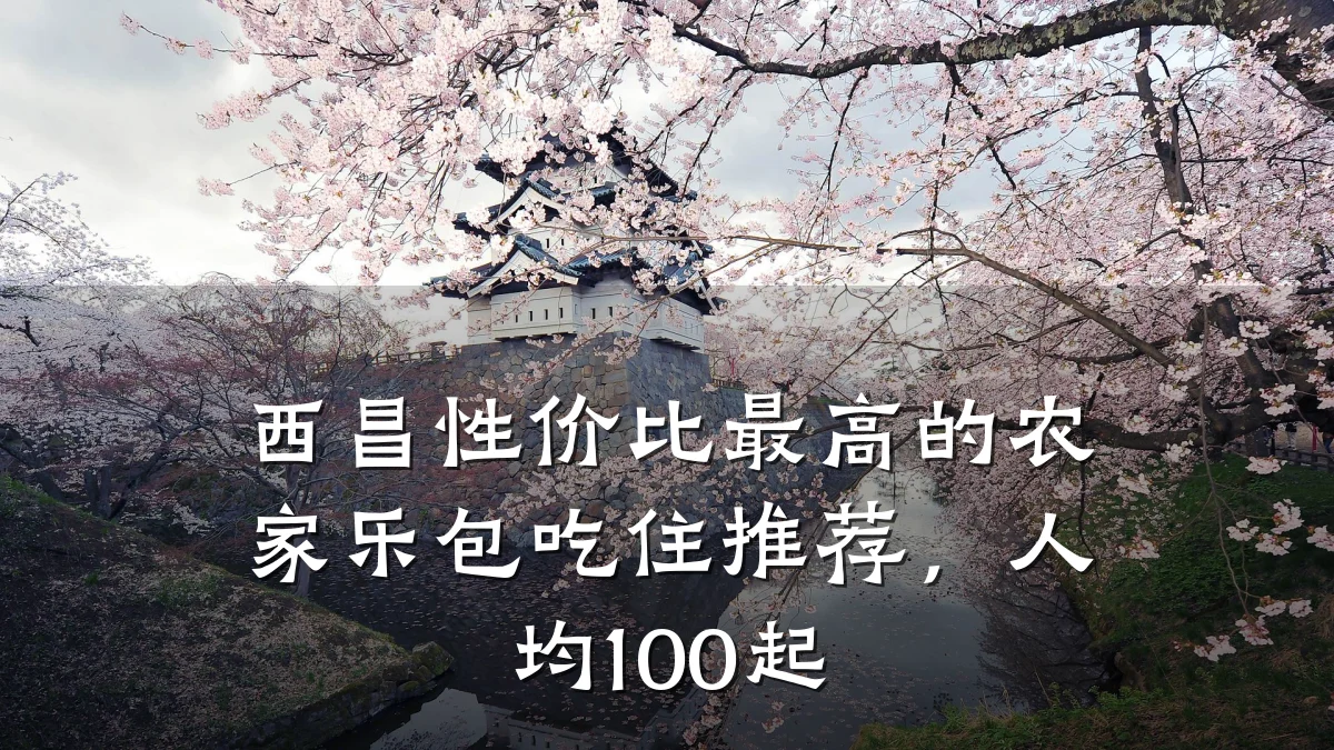 西昌性价比最高的农家乐包吃住推荐,人均100起