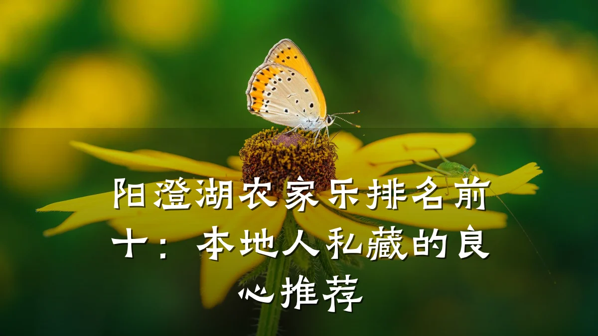 阳澄湖农家乐排名前十:本地人私藏的良心推荐