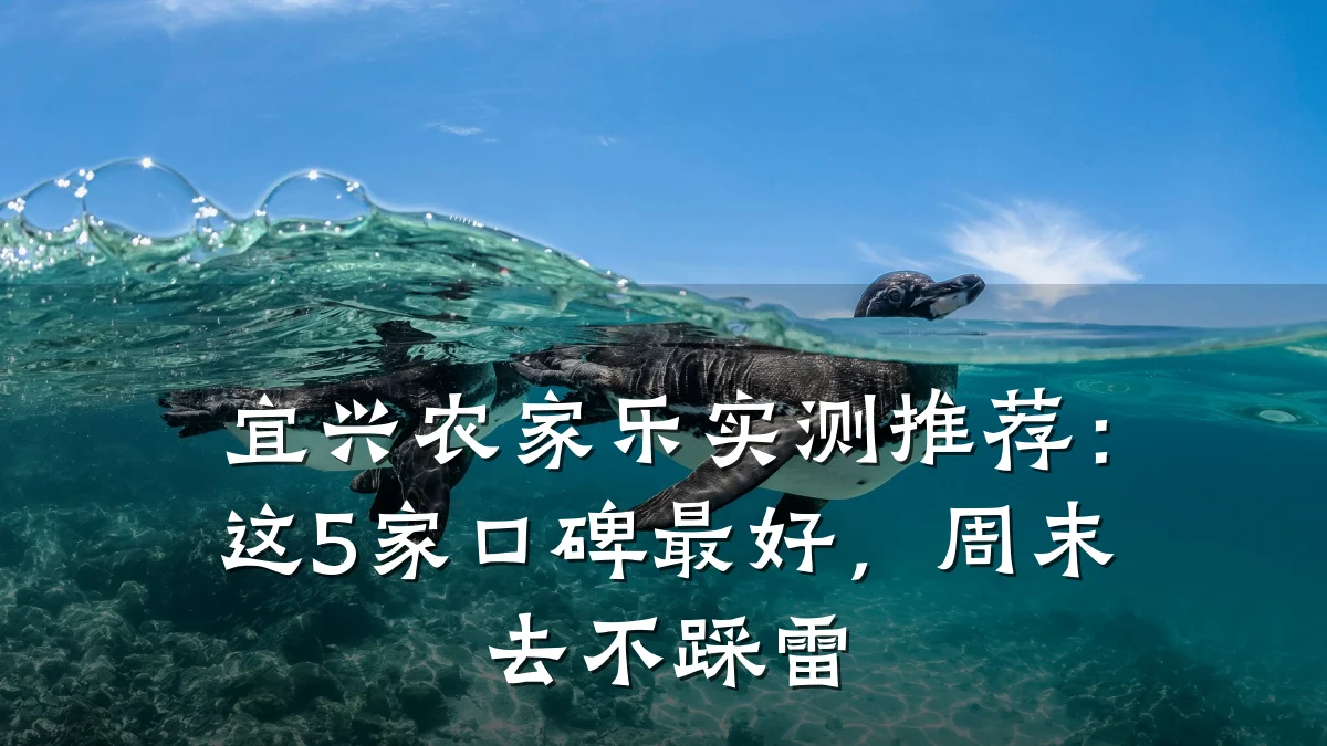 宜兴农家乐实测推荐:这5家口碑最好,周末去不踩雷
