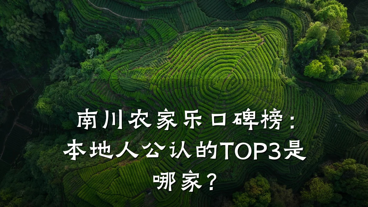 南川农家乐口碑榜:本地人公认的TOP3是哪家?