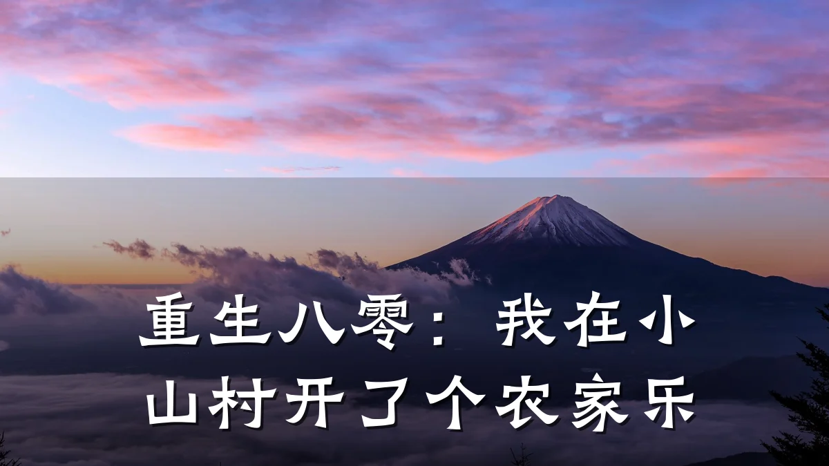 重生八零:我在小山村开了个农家乐