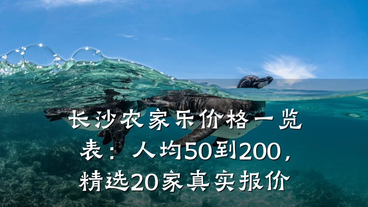 长沙农家乐价格一览表:人均50到200,精选20家真实报价