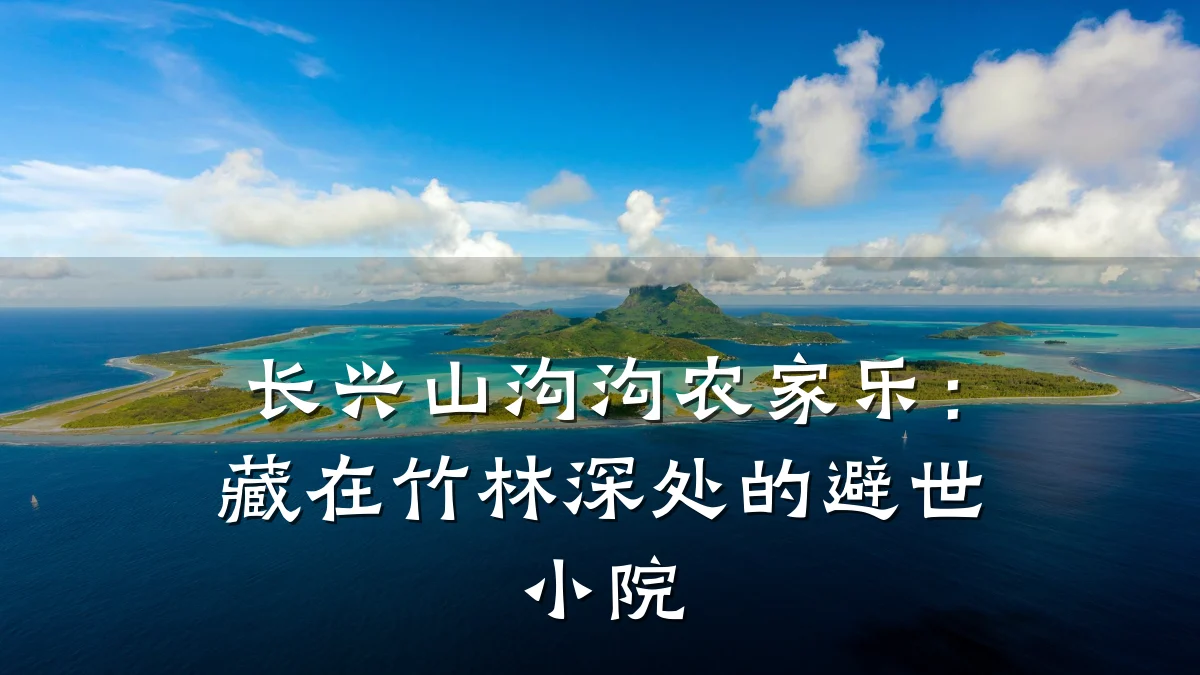 长兴山沟沟农家乐：藏在竹林深处的避世小院