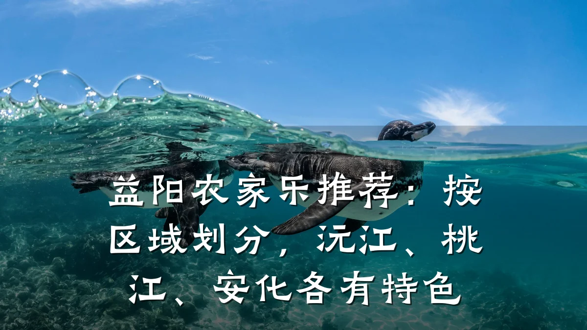 益阳农家乐推荐:按区域划分,沅江、桃江、安化各有特色